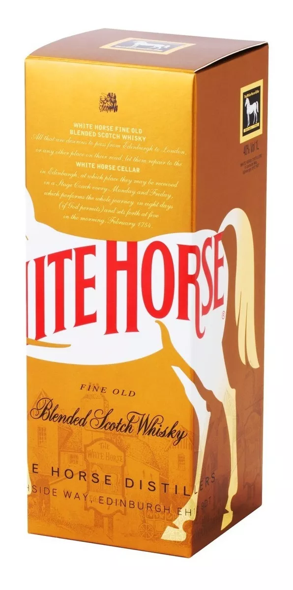 Whisky Escocês White Horse 8 Anos 1 Litro (Cavalo Branco) - Image 2